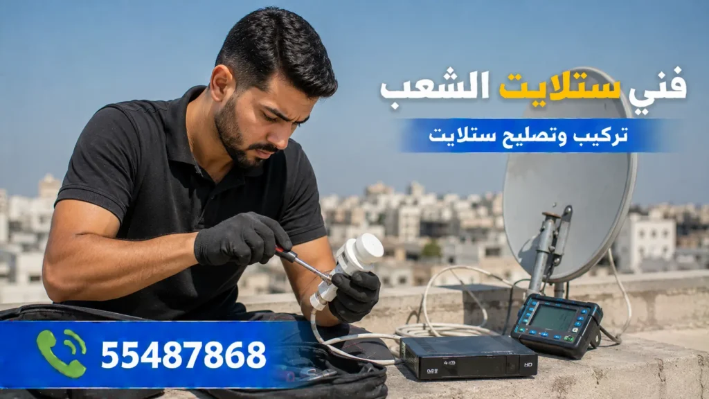 فني ستلايت الشعب