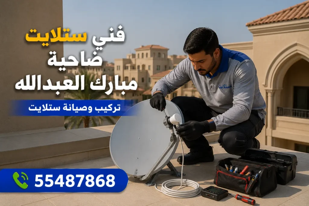 فني ستلايت ضاحية مبارك العبدالله