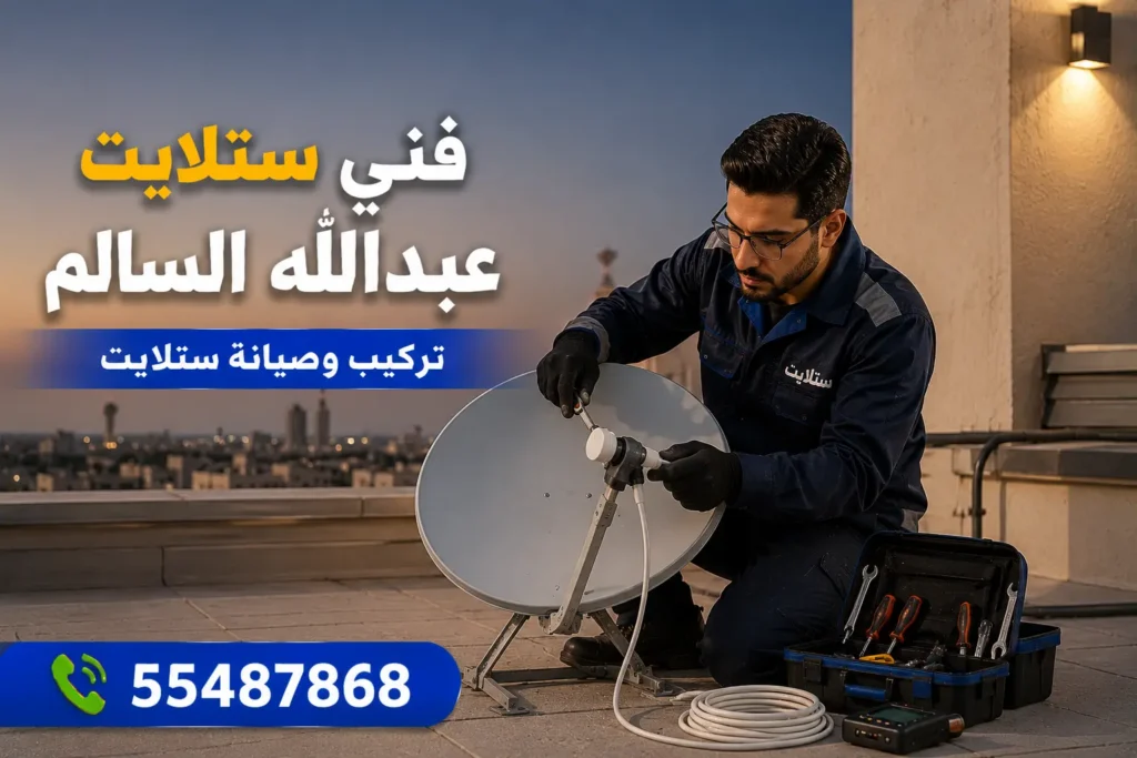 فني ستلايت عبدالله السالم
