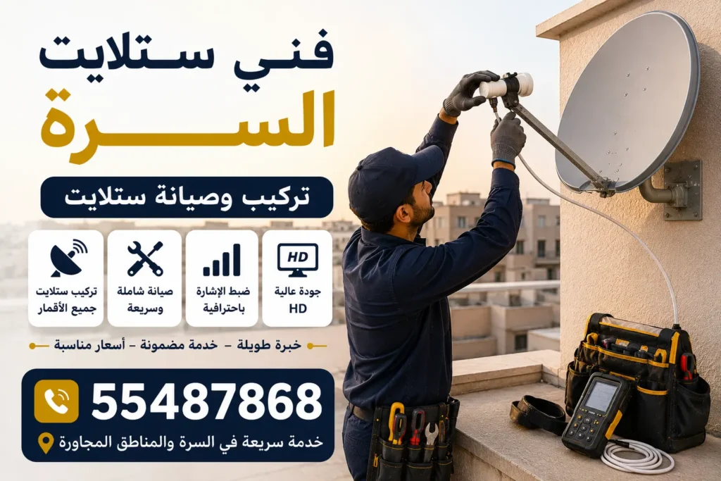 فني ستلايت السرة