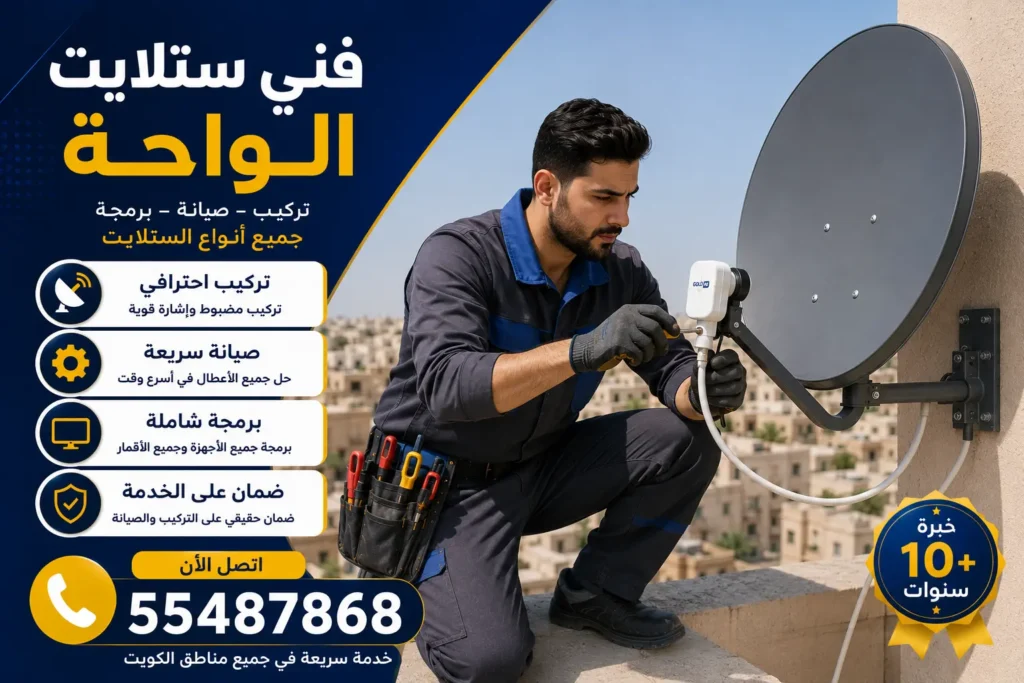فني ستلايت الواحة