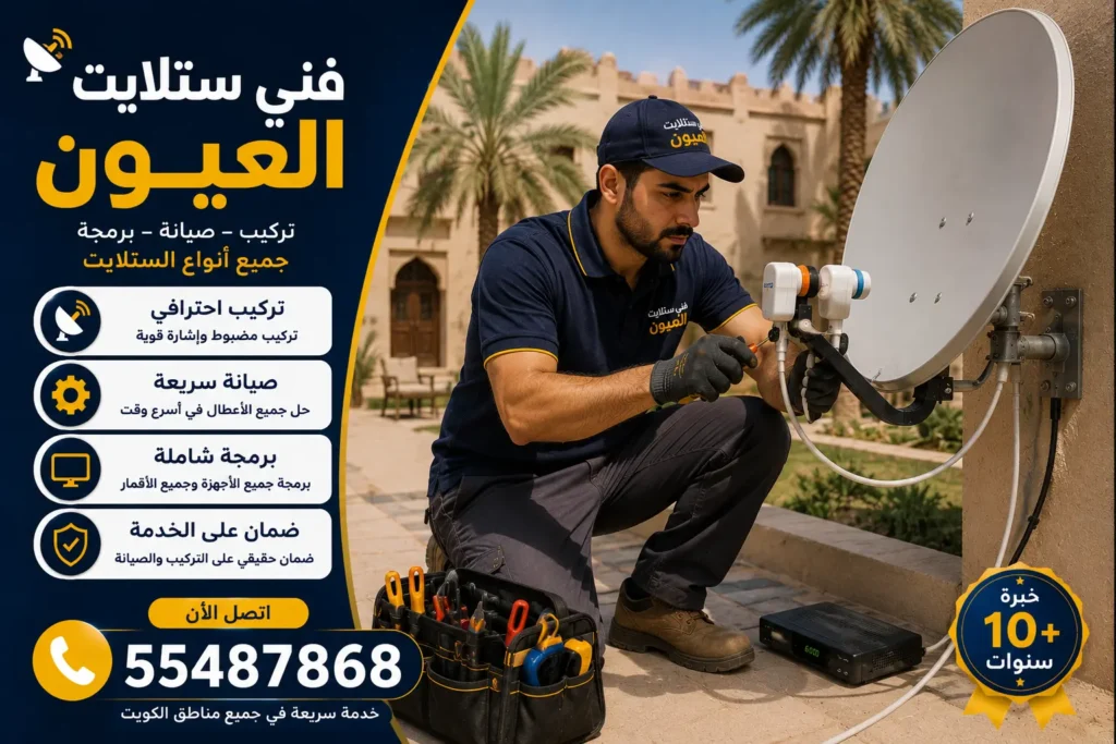 فني ستلايت العيون
