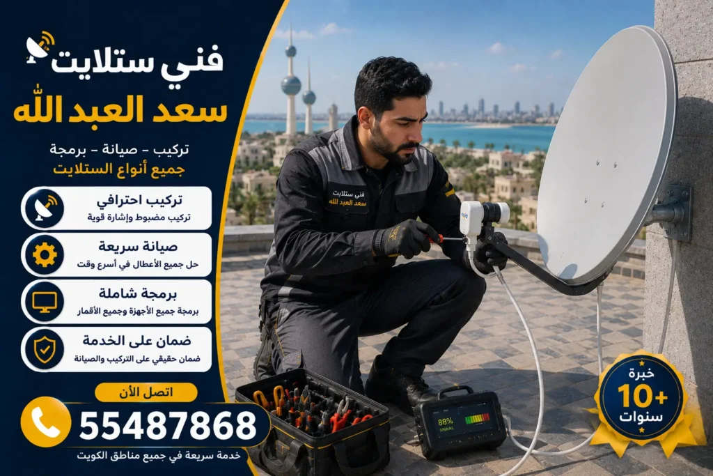 فني ستلايت سعد العبد الله