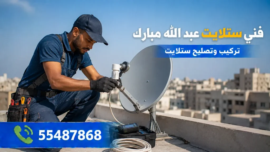 فني ستلايت عبد الله مبارك